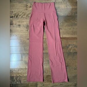 High-Waisted Pink Yoga Pants